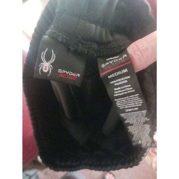 Spyder active men's medium black jogger - Picture 3 of 3